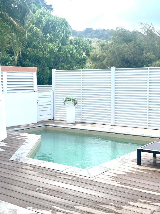 Les Appart Villa Sunbay Caraibes Avec Piscine Privative Vue Mer Et Montagne Ле-Франсуа Екстер'єр фото