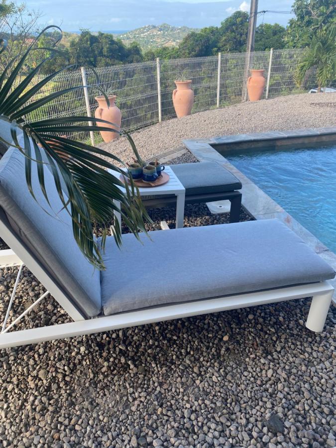 Les Appart Villa Sunbay Caraibes Avec Piscine Privative Vue Mer Et Montagne Ле-Франсуа Екстер'єр фото