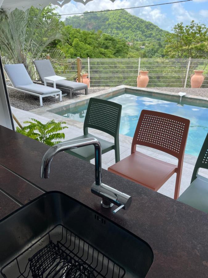 Les Appart Villa Sunbay Caraibes Avec Piscine Privative Vue Mer Et Montagne Ле-Франсуа Екстер'єр фото