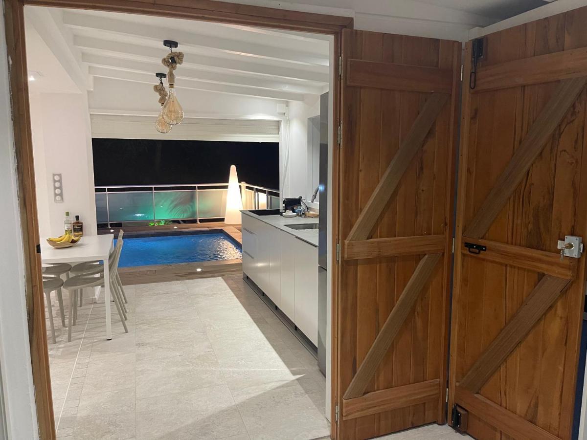 Les Appart Villa Sunbay Caraibes Avec Piscine Privative Vue Mer Et Montagne Ле-Франсуа Екстер'єр фото